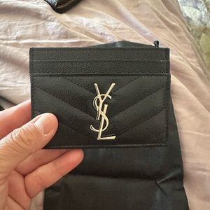 Ysl cardholder brand new